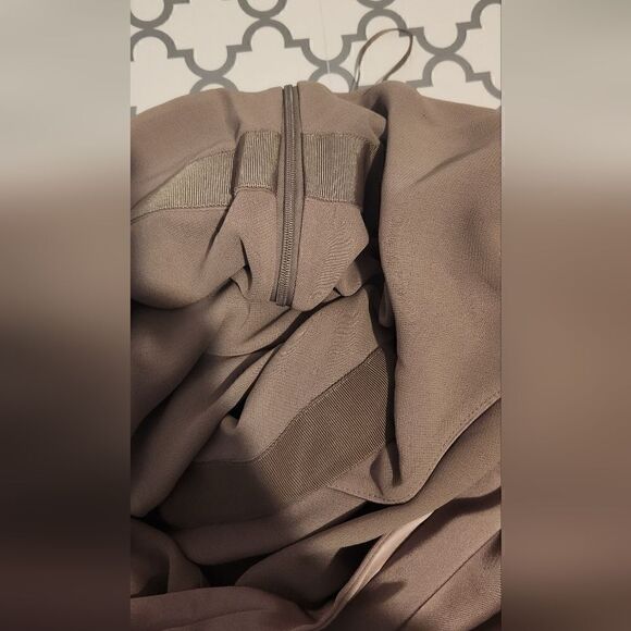 J. Crew Halter Crisscross Silky Dress in Brown Size 10 - Picture 10 of 10